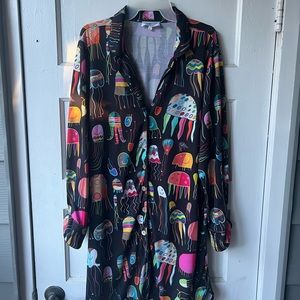 XL Modcloth Jellyfish Sleepshirt